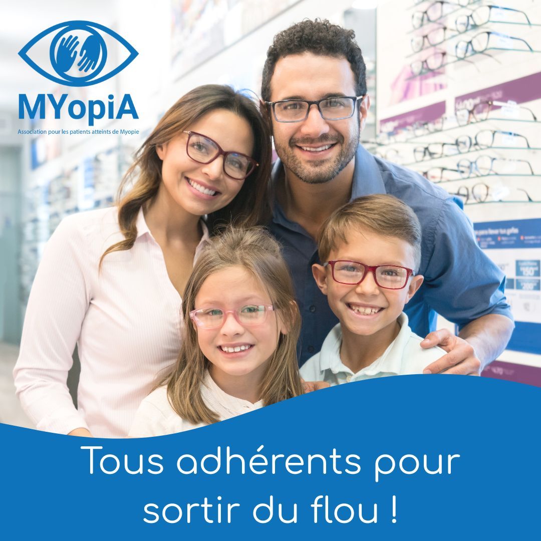Vous avez le pouvoir de faire grandir l'association Myopia !